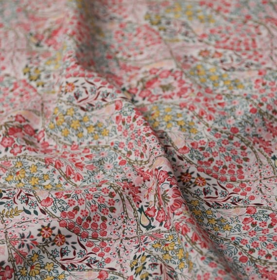 Floral Print cotton fabric by the yard