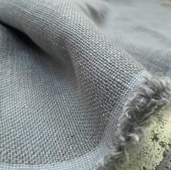 Heavy Weight Linen fabric by the yard