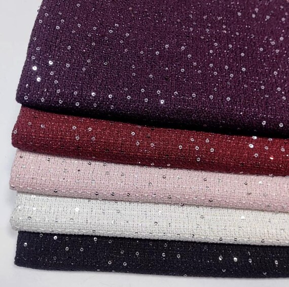 Tweed fabric by the yard