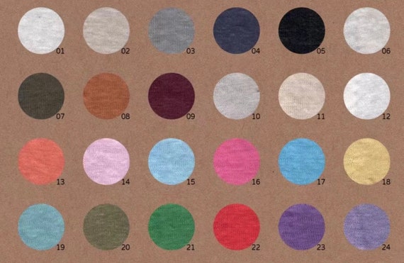 Knit hemp cotton fabric by the yard