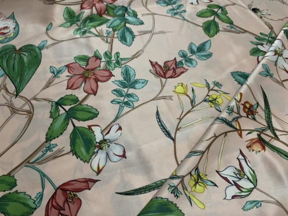 Print Triacetate fabric by the yard