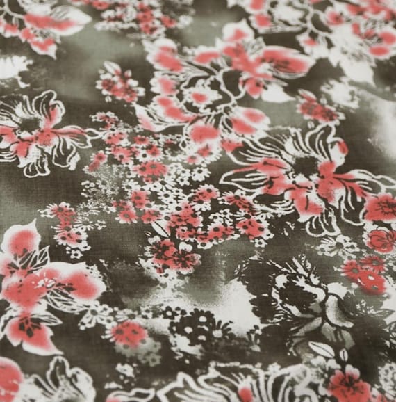 Print Linen fabric by the yard