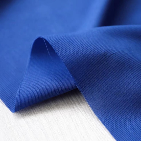 Faille Silk cotton fabric by the yard
