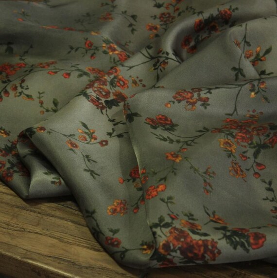 Print cupra fabric, Print cupro fabric by the yard