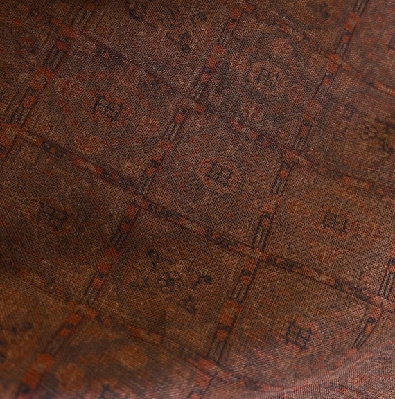 Print linen fabric by the yard
