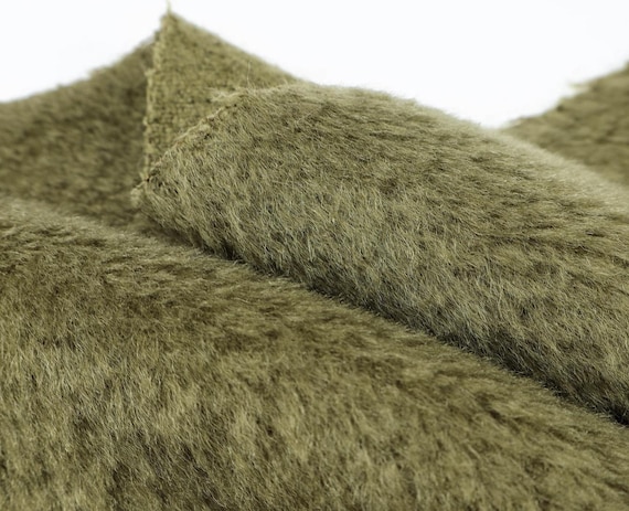 Alpaca wool fabric by the yard