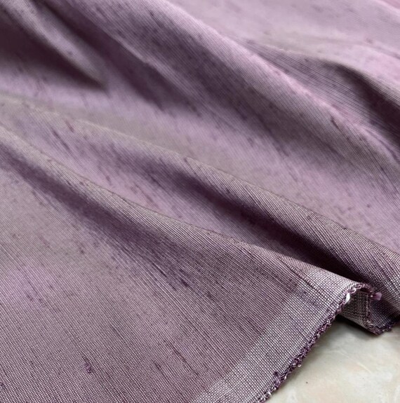 Tussah silk fabric by the yard