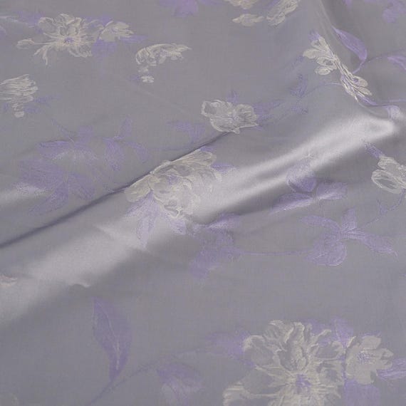 Floral Jacquard Brocade fabric by the yard