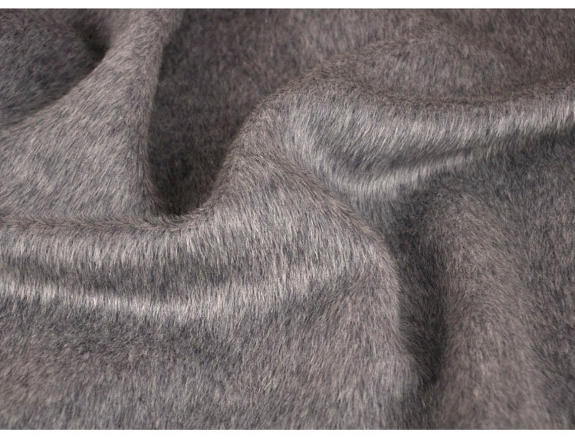 Alpaca Wool Fabric Woolen Fabric by the Yard Etsy