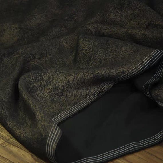 Print cupra fabric, Floral cupro fabric by the yard