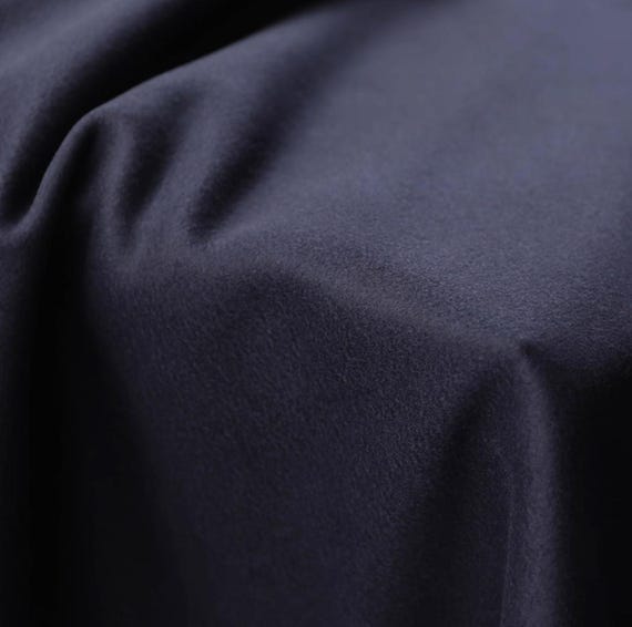 Double sided cashmere wool fabric by the yard