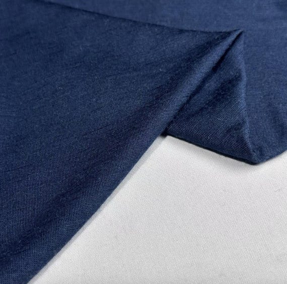 Knit wool fabric by the yard