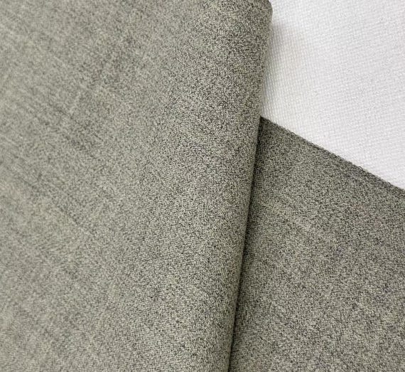 Worsted wool fabric by the yard