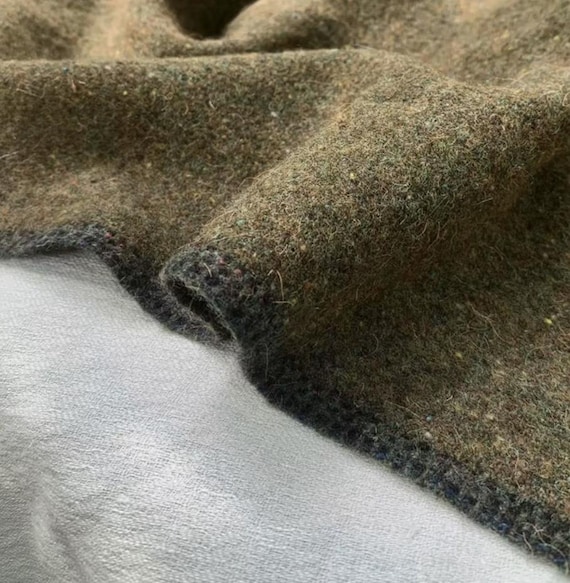 Colorful Specks Wool fabric by the yard