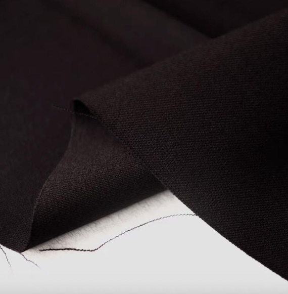 Worsted Wool fabric by the yard