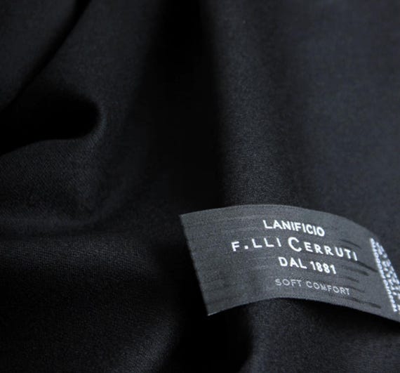 Italian Cashmere Wool Suiting Fabric by the Yard