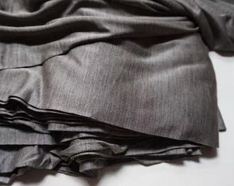 Knit silk jersey fabric by the yard