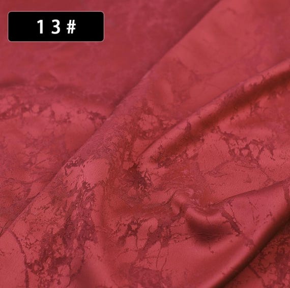 Jacquard Triacetate fabric by the yard