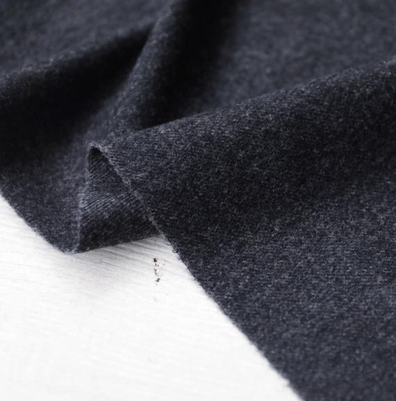 Cashmere wool fabric by the yard