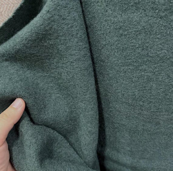 Knit Wool fabric by the yard