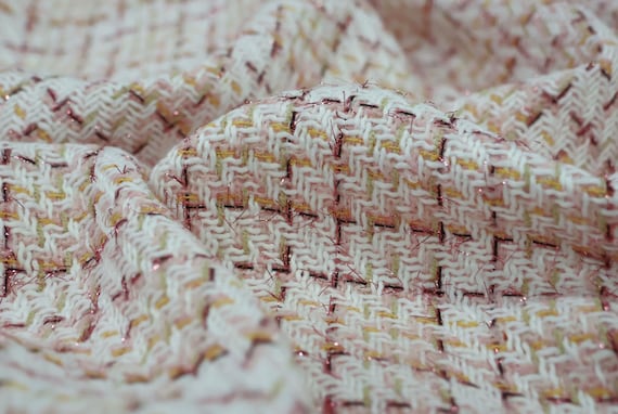 Tweed fabric by the yard
