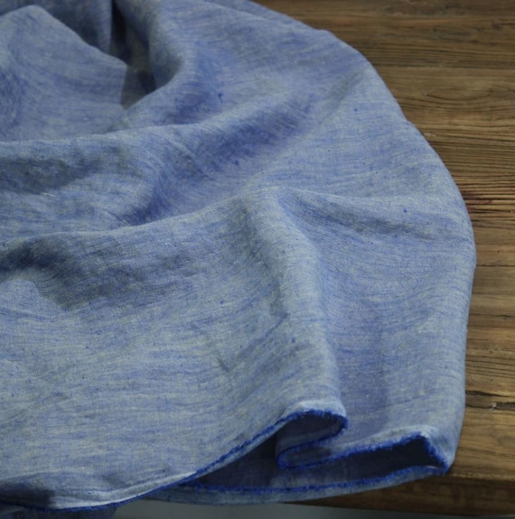 Iridescent Yarn dyed hemp linen fabric by the yard