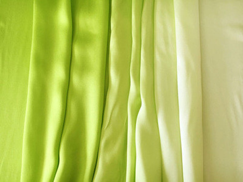 Ombre 100/% pure silk fabric by the yard