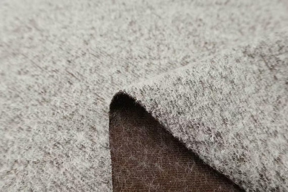Knit Cashmere Wool fabric by the yard