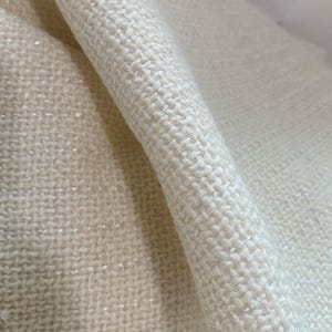 Tweed wool fabric by the yard