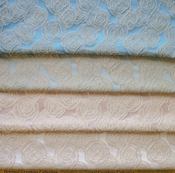 Jacquard fabric, metallic fabric, brocade fabric by the yard