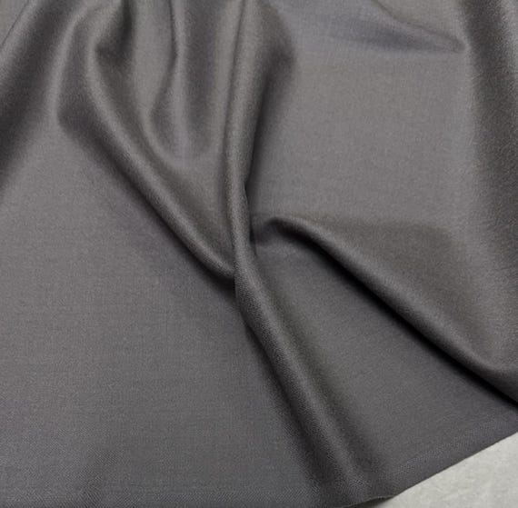 Worsted Cashmere wool fabric by the yard