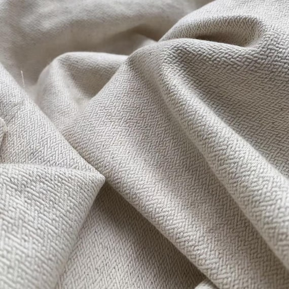 Heavy Weight Linen fabric by the yard