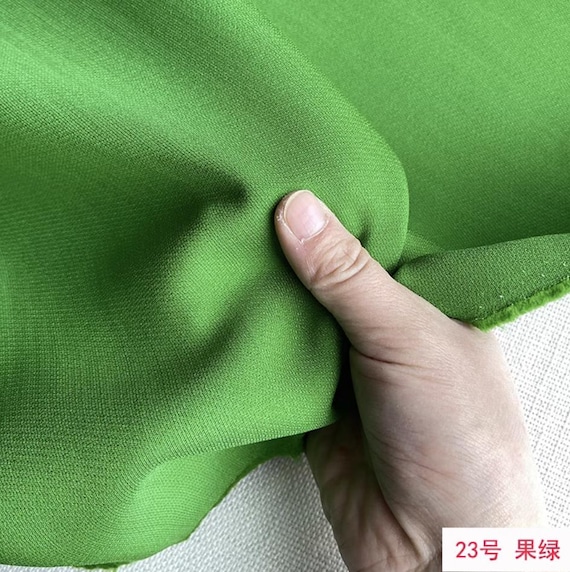 Silk wool fabric by the yard