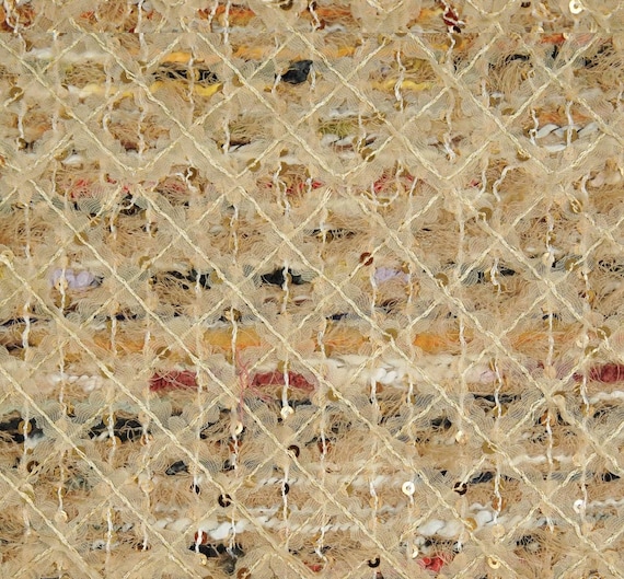 Tweed fabric by the yard