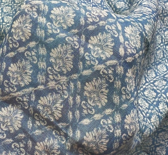 Print ramie fabric by the yard