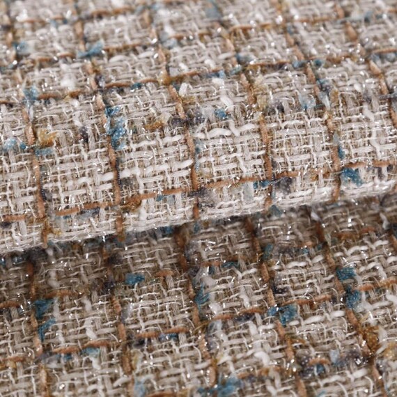 Tweed fabric by the yard
