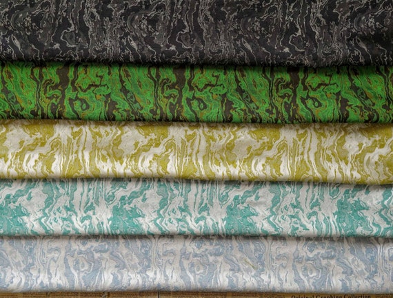 Jacquard brocade fabric by the yard