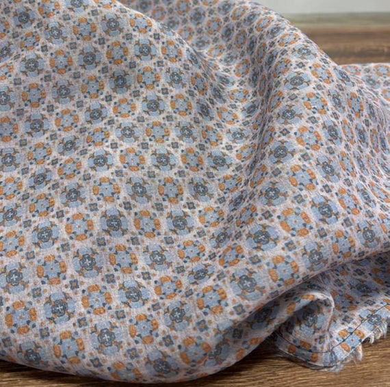 Print ramie fabric by the yard