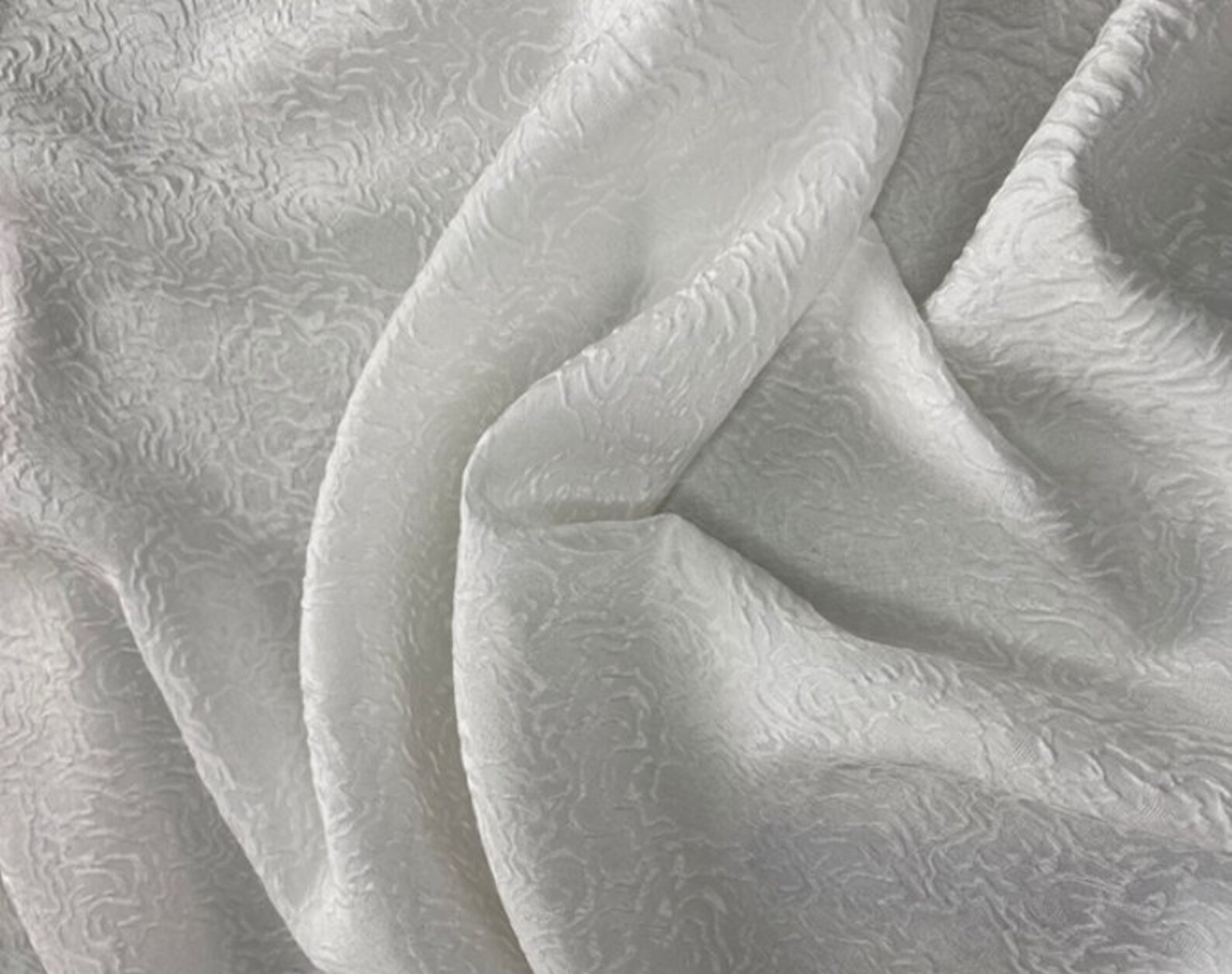 Jacquard textured embossed silk fabric by the yard Etsy