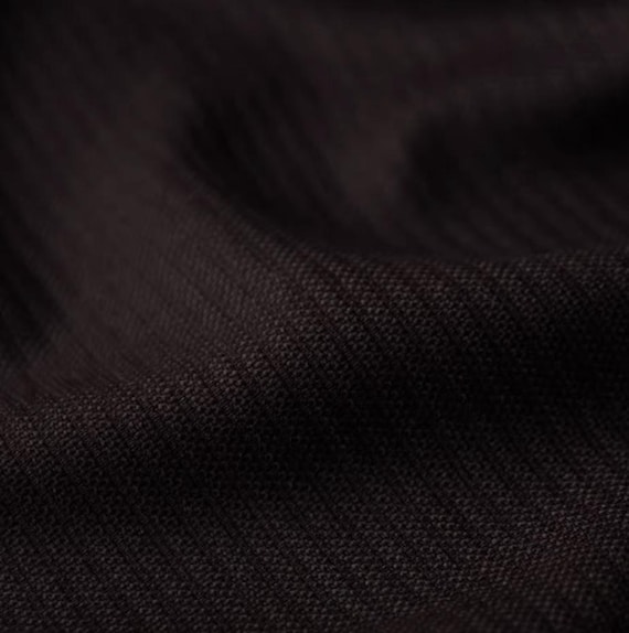 Jacquard Striped Wool fabric by the yard