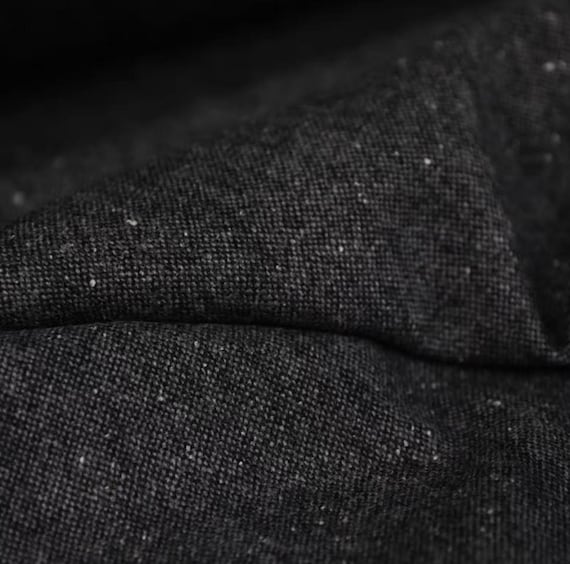 Specks Wool fabric by the yard SUITING Fabric