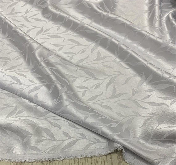 Jacquard Triacetate Fabric by the Yard Etsy