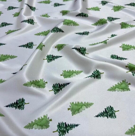 Print silk fabric by the yard