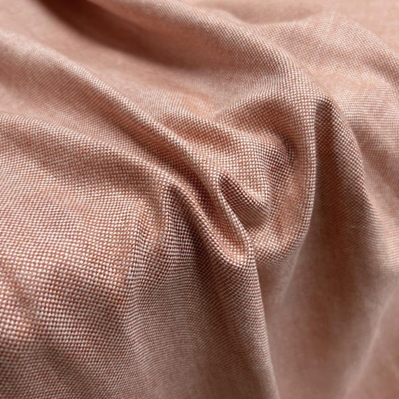 Silk Wool linen fabric by the yard
