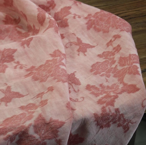 Special dyed linen fabric, Jacquard linen fabric by the yard
