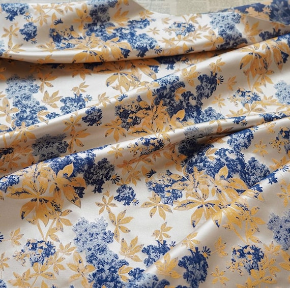 Jacquard brocade fabric by the yard