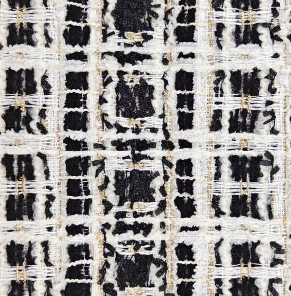 Tweed fabric by the yard