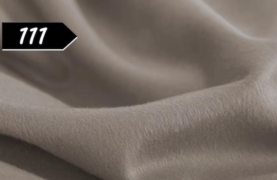 Cashmere wool fabric by the yard