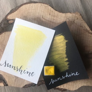 Sunshine Watercolor, half pot