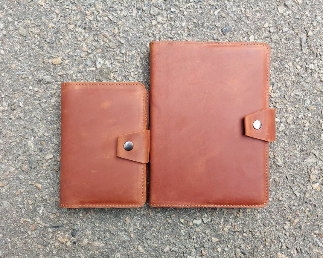 MOLESKINE Notebook Cover, Leather Notebook Cover, Custom Notebook Cover